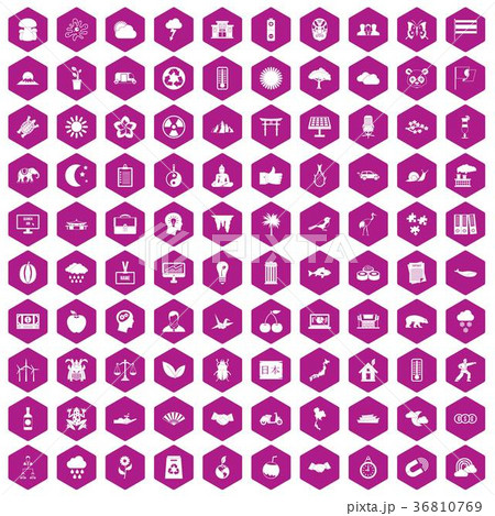 100 harmony icons hexagon violet 100 harmony icons hexagon violet 36810769