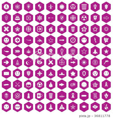 100 logotype icons hexagon violet 100 logotype icons hexagon violet 36811778