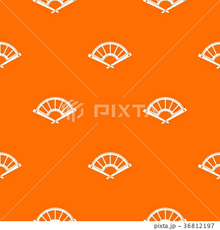 Fan pattern seamless 36812197