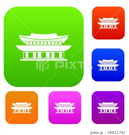 Gyeongbokgung palace, Seoul set collection 36812787