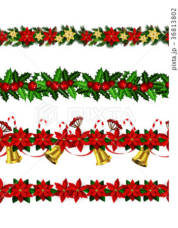 Vector Christmas Border Vector Christmas Border 36813802
