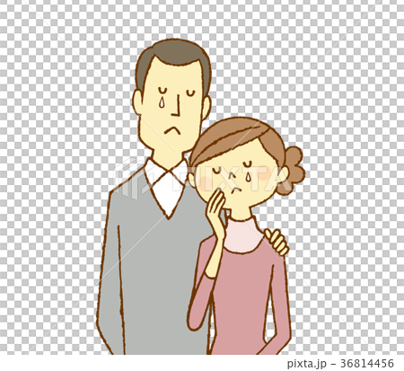 一對夫婦在30多歲時擁抱哭泣 36814456