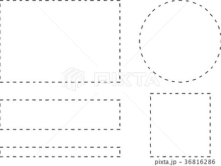 Japan Image 枠 素材 手書き