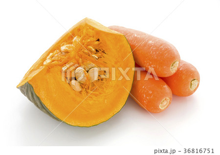 カボチャとニンジン 36816751
