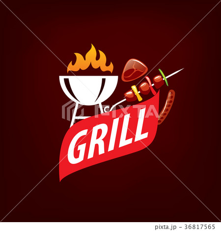 Barbecue party logo Barbecue party logo 36817565