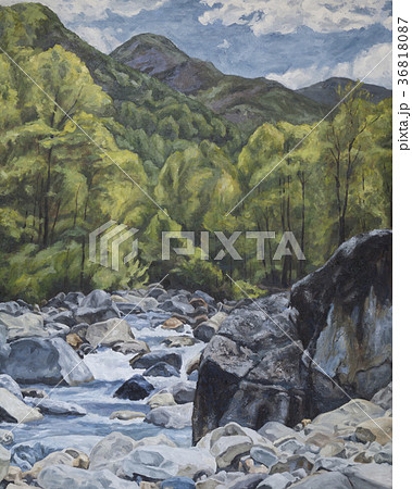 五月の千曲川源流 36818087