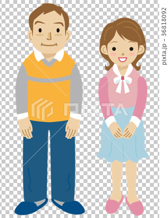 Couple couple holiday greeting Couple couple holiday greeting 36818092