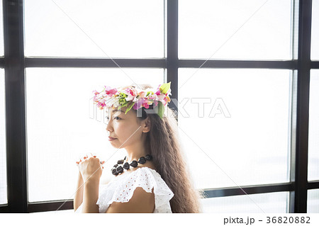 フラダンサー　ポートレート 36820882