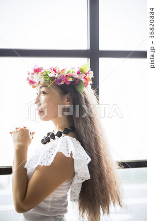 フラダンサー　ポートレート 36820884