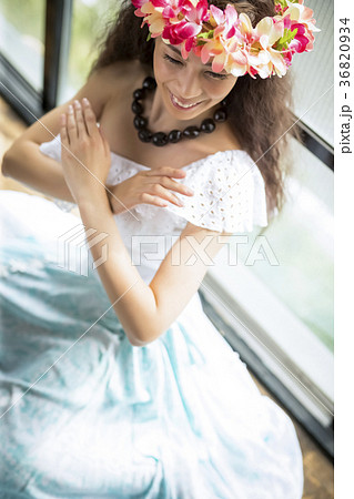 フラダンサー ポートレート フラダンサー ポートレート 36820934