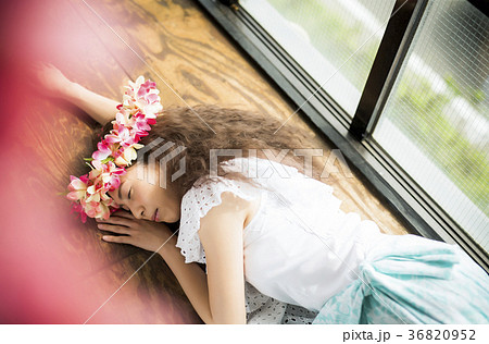 フラダンサー ポートレート フラダンサー ポートレート 36820952