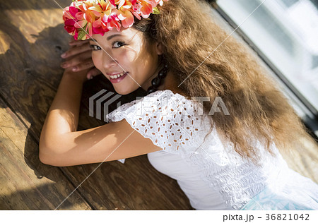 フラダンサー　ポートレート 36821042