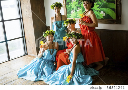 フラダンサー ポートレート フラダンサー ポートレート 36821241