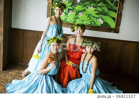 フラダンサー ポートレート フラダンサー ポートレート 36821327