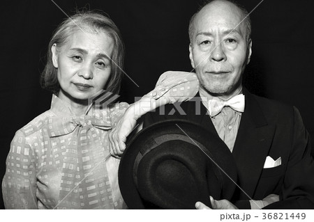 シニアのポートレート モノクロ シニアのポートレート モノクロ 36821449