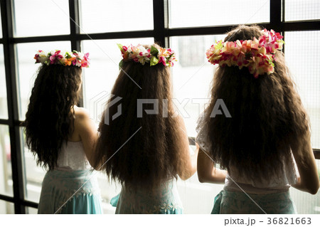 フラダンサー　ポートレート 36821663