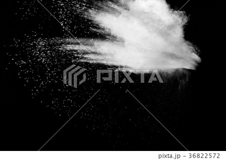 Freeze motion of powder explosion on background. Freeze motion of powder explosion on background. 36822572