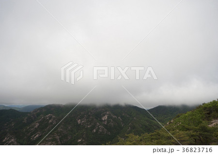 山 風景 雲 36823716