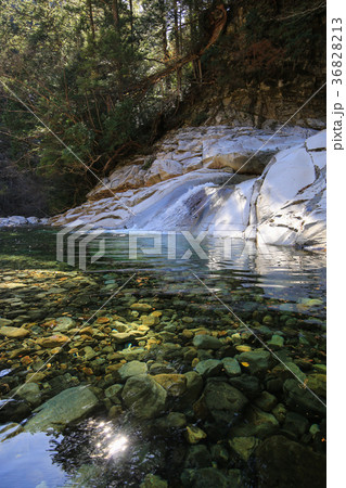 愛媛県久万高原町 面河渓 櫃の底 愛媛県久万高原町 面河渓 櫃の底 36828213
