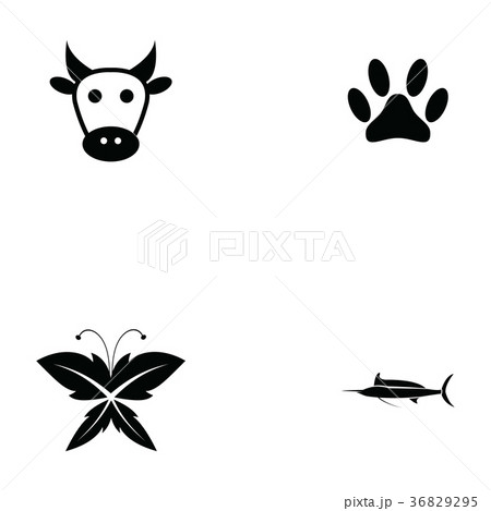 animals icon set 36829295