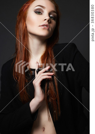 sexy Beautiful young woman with wet hair sexy Beautiful young woman with wet hair 36830380
