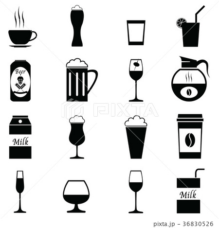 Drink icon set Drink icon set 36830526