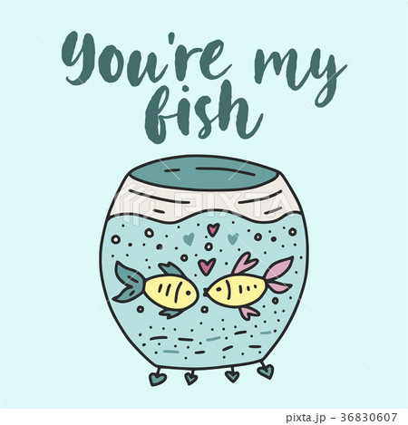 Cute vector card. Cartoon illustration.  36830607