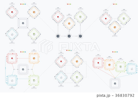 Set with infographics 36830792