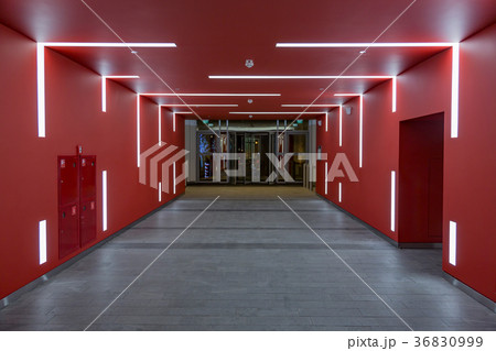 Corridor in the office building 36830999