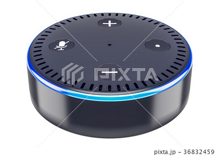 Smart speaker, 3D rendering 36832459