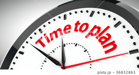 Clock dial Time to plan 36832863