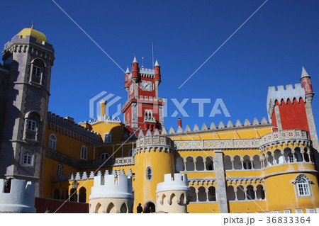 カラフルなペーナ宮殿 36833364
