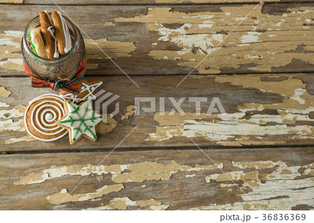 Gingerbread cookies in jar Gingerbread cookies in jar 36836369