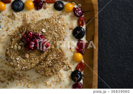 Healthy breakfast in tray 36839060