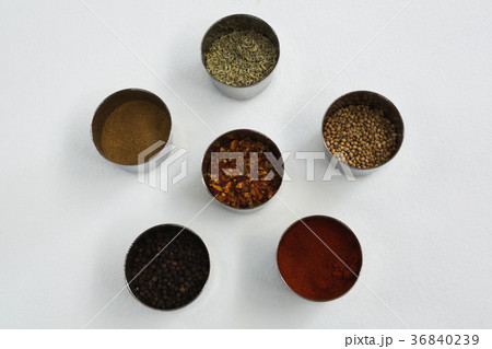 Various types of spices in bowl 36840239