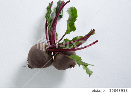 Beetroots on a white background Beetroots on a white background 36843958