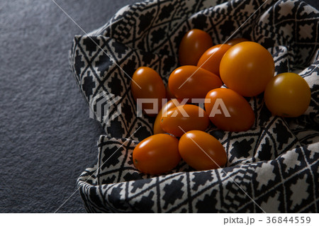 Golden berries on cloth 36844559