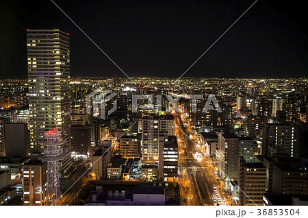 さっぽろテレビ塔からの眺め（夜景） 36853504