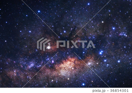 Milky way galaxy with stars and space in universe 36854301