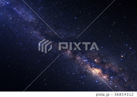 Milky way galaxy with stars and space in universe 36854312