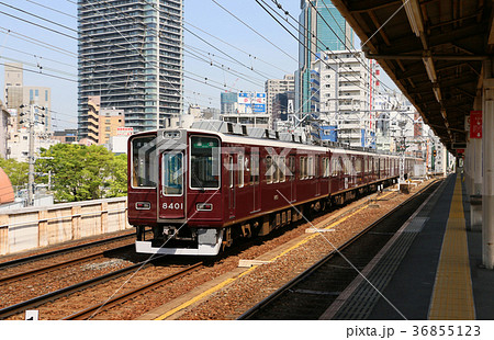 阪急 京都線の写真素材
