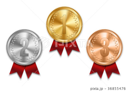 Creative vector illustration of realistic gold 36855476