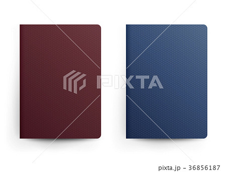 Passport Blank Vector. Front Cover. Realistic Passport Blank Vector. Front Cover. Realistic 36856187