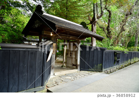 角館歴史村 武家屋敷通りの石黒家 36858912