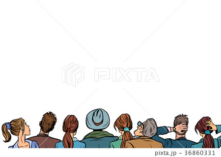 People Audience Background Lecture Backのイラスト素材