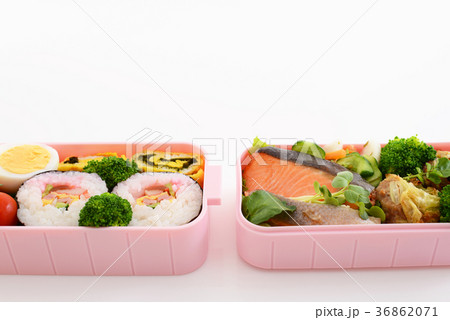 おいしそうなお弁当の写真素材