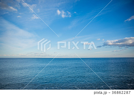 海と空の写真素材 [36862287] - PIXTA