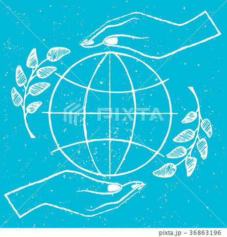 International Peace Day Vector Illustration on International Peace Day Vector Illustration on 36863196
