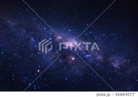 Milky way galaxy with stars and space in universe 36864077