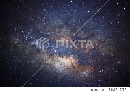Close up of Milky way galaxy with stars and space  36864235
